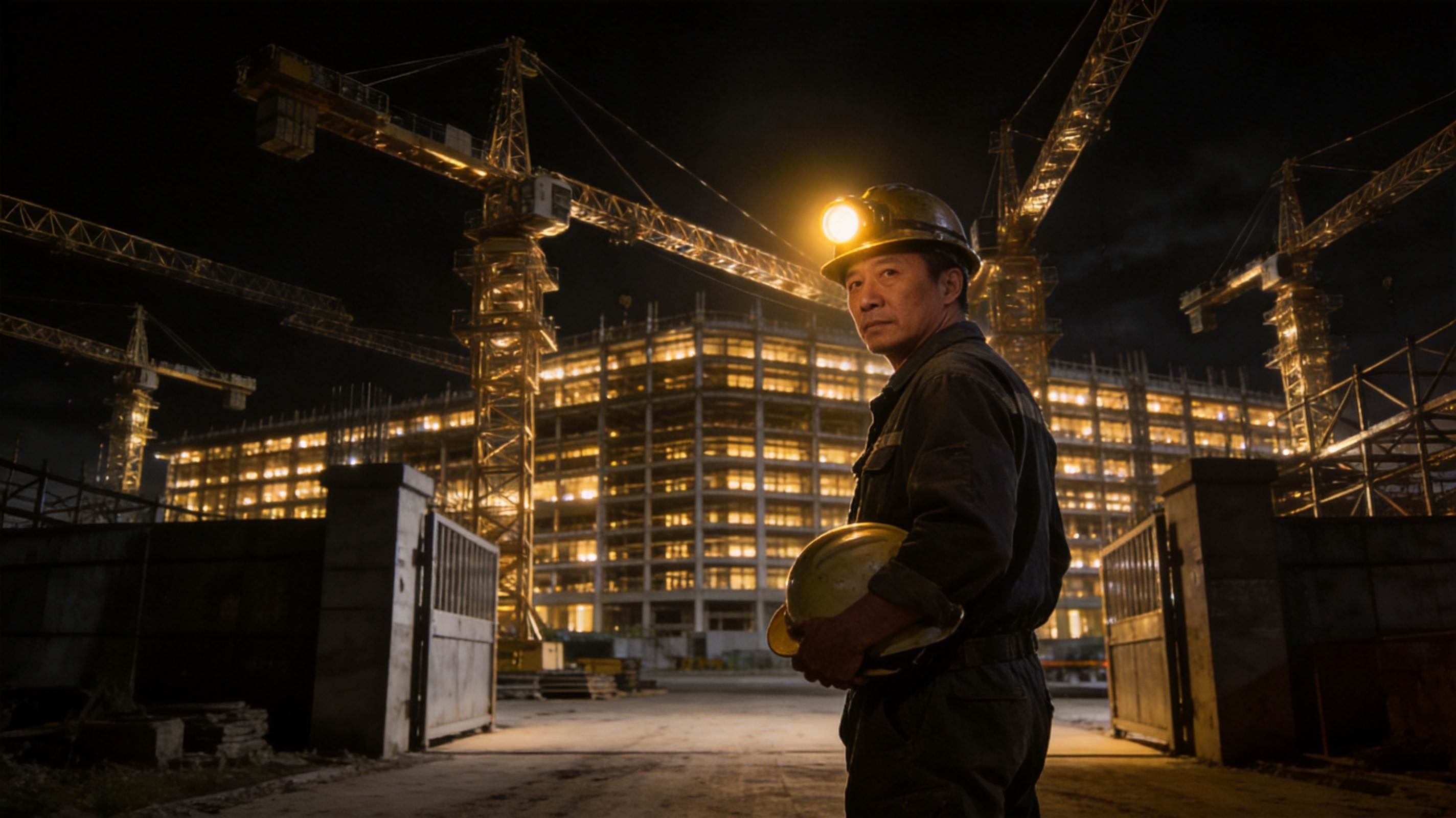建筑工程师回流国企 工地安全帽
